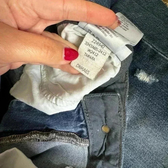 PAIGE Julia Straight Tamara Jeans Mid-rise - Picture 9 of 9